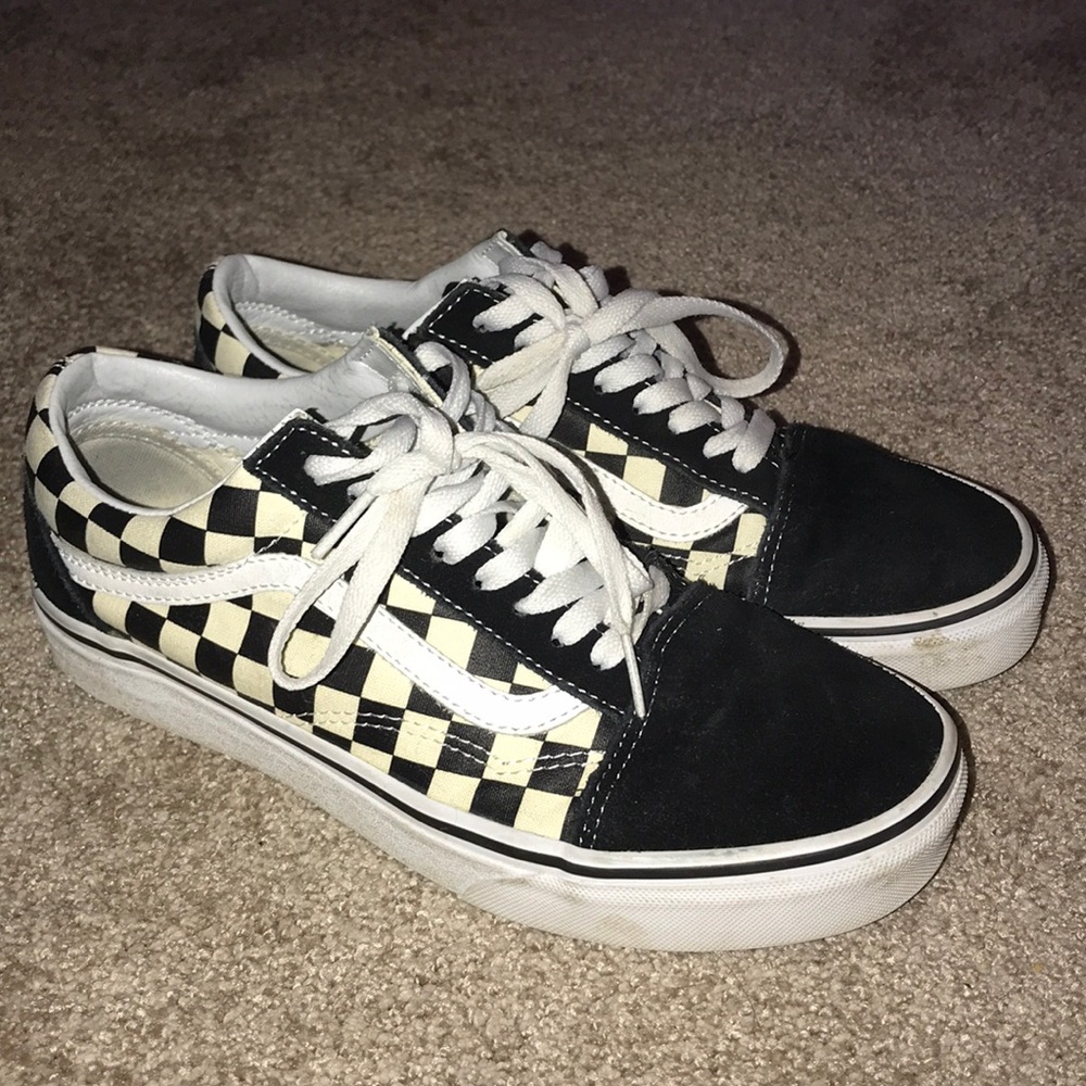 Checkered Old-School Skool Vans